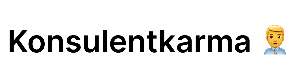 Konsulentkarma