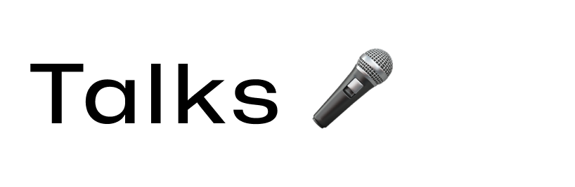 Speaking engagements